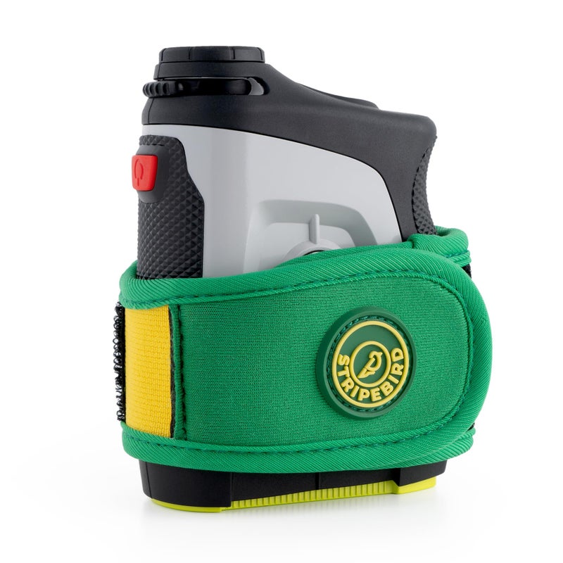 Stripebird 2.0 Slim Golf Magnetic Rangefinder Strap - Green, Form Fitting, No Buckle - Magnetic Range Finder - Image 1